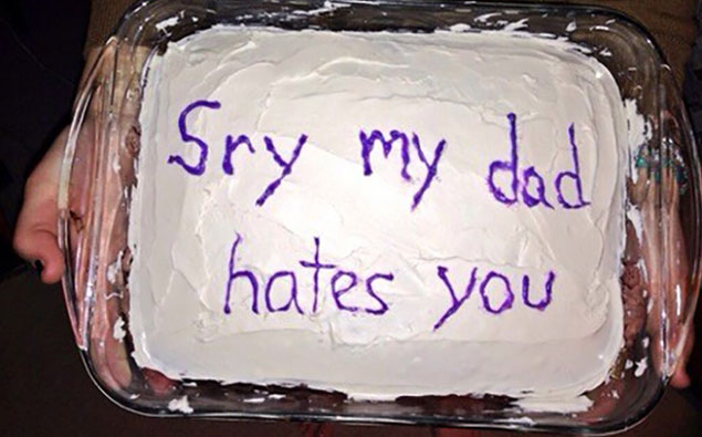 23 Apology Cakes That Are Way Too Hilarious To Eat | Funny birthday cakes,  Funny relatable memes, Christmas humor