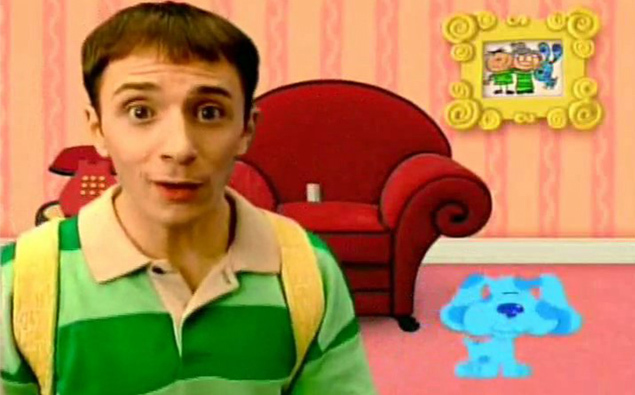 blue s clues steve goes to college