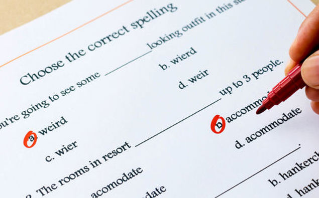 Test reveals if you're obssessed with spelling and grammar