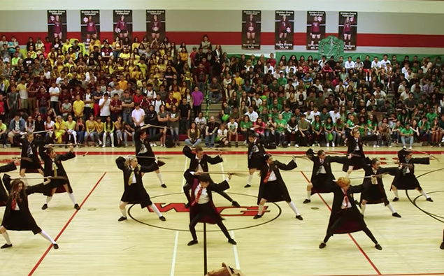 This high school has gone viral for their INCREDIBLE Harry Potter dance ...