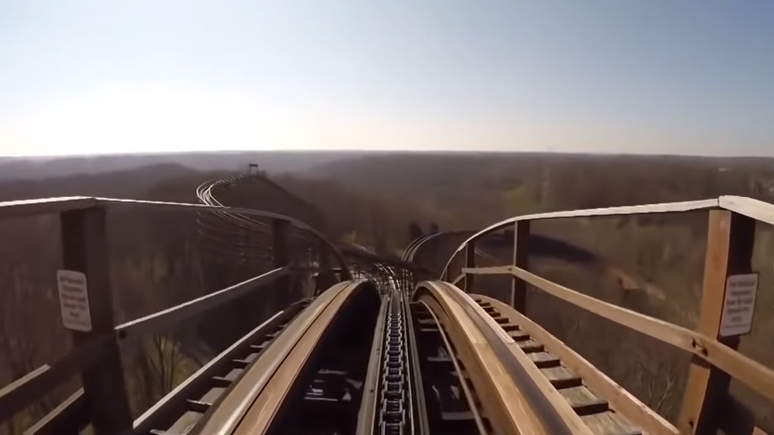 Billy Corgan rides a rollercoaster video goes viral for being